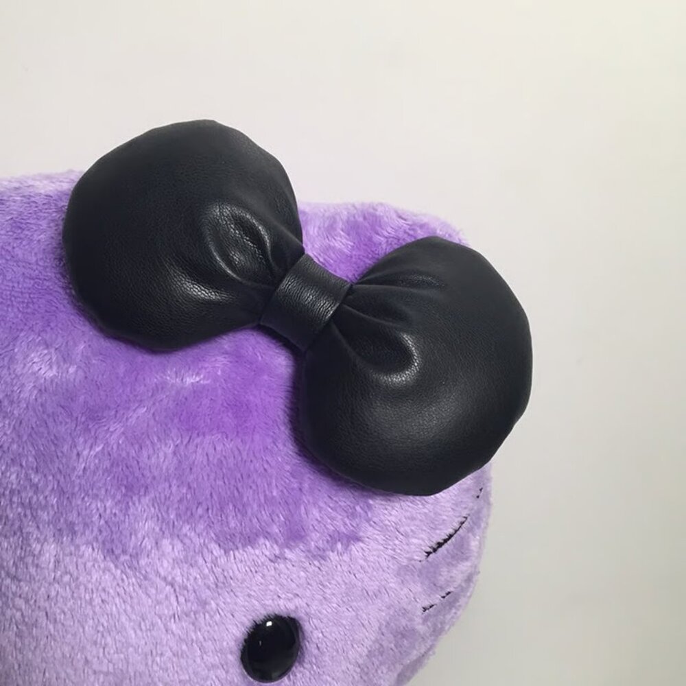 Hello Kitty Build a Bear Custom Replacement Black Faux Leather